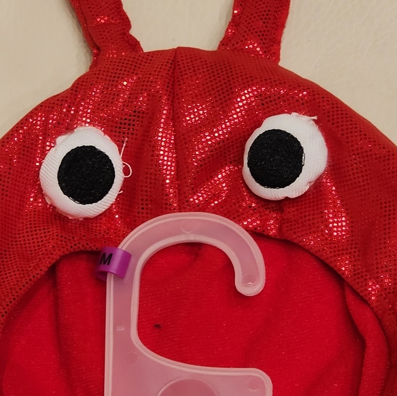 Lobster Costume Pet Size Small Dog (10-20 lbs) Halloween Vibrant Li… - Picture 8 of 8